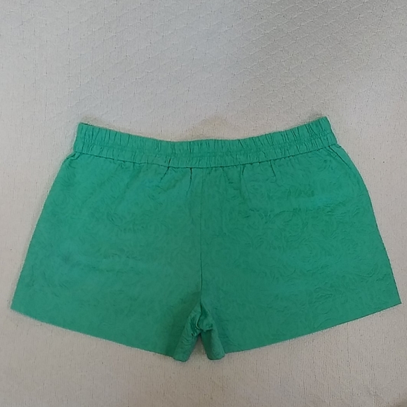 J. Crew Floral Textured Jacquard Shorts - Picture 2 of 7